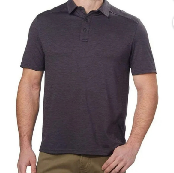 G.H. Bass&Co Other - G.H. Bass & Co Charcoal Slate Polo Shirt 2XL